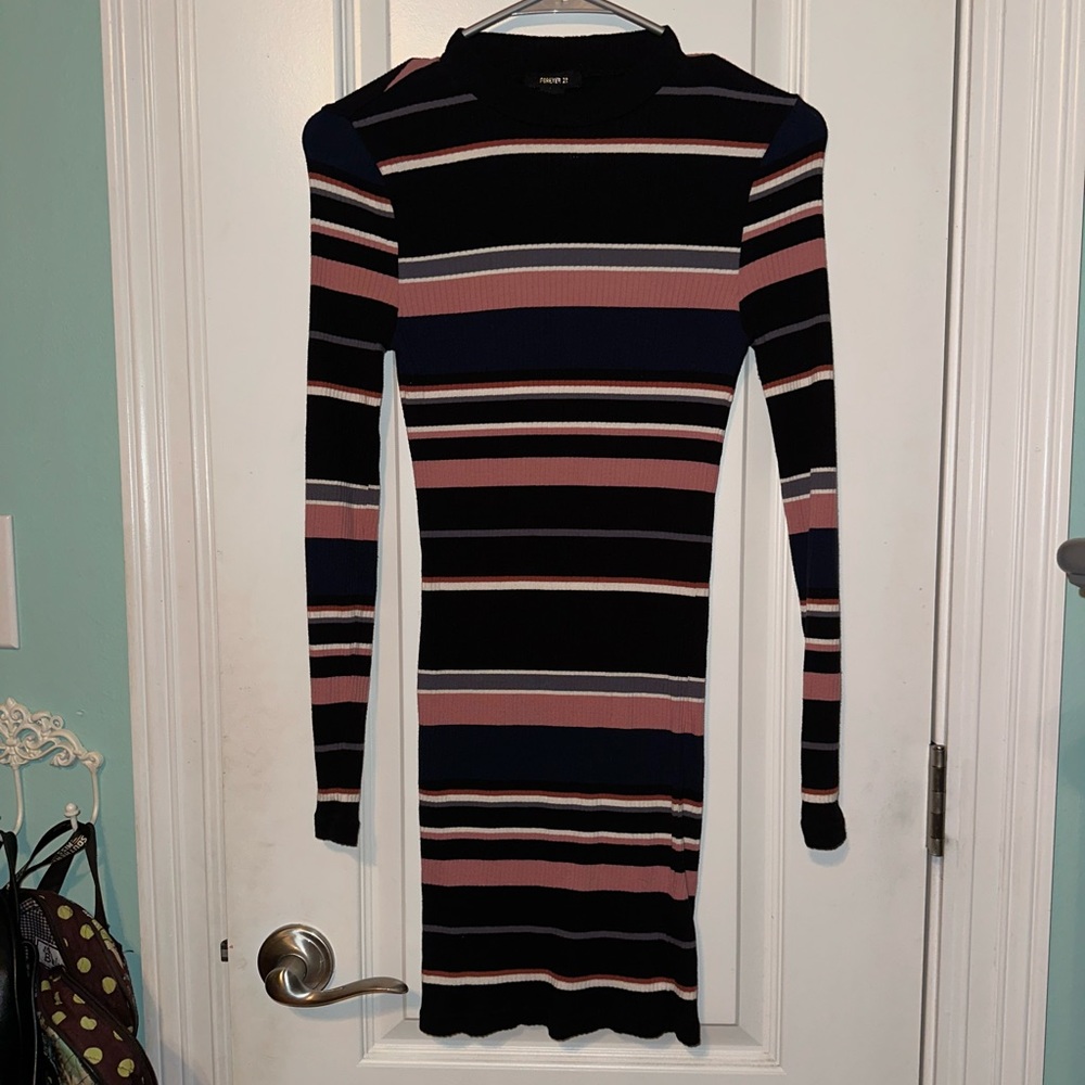 Midi Striped Dress
